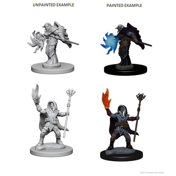 WizKids - D&D Nolzurs Marvelous Miniatures: Elf Male Wizard - Wave 2