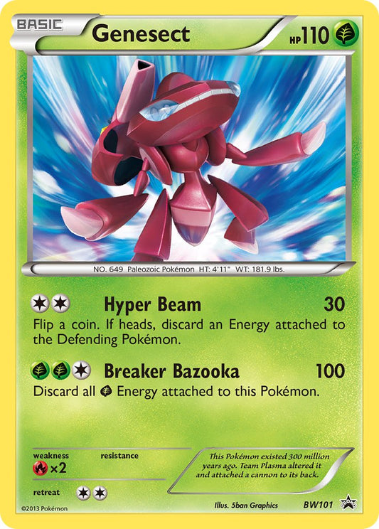 (101) Pokemon TCG BW Black Star Promos Single: Genesect   Promo