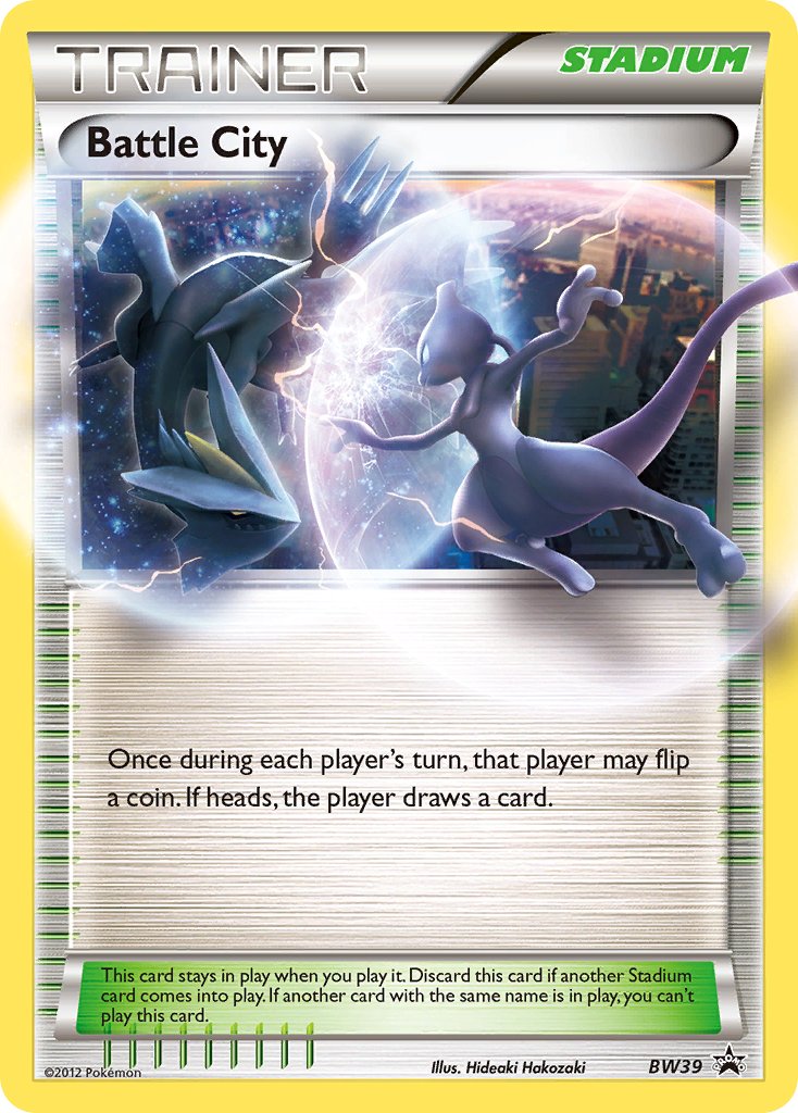 (039) Pokemon TCG BW Black Star Promos Single: Battle City  Promo