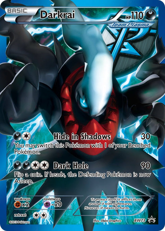 (073) Pokemon TCG BW Black Star Promos Single: Darkrai   Promo