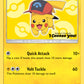 (111) Pokemon TCG SM Black Star Promos Single: Ash's Pikachu   Promo