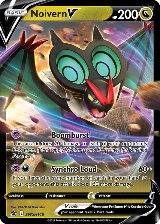 (148) Pokemon TCG SWSH Black Star Promos Single: Noivern V  Promo