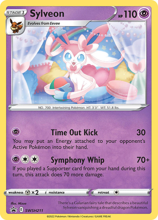 (211) Pokemon TCG SWSH Black Star Promos Single: Sylveon  Promo