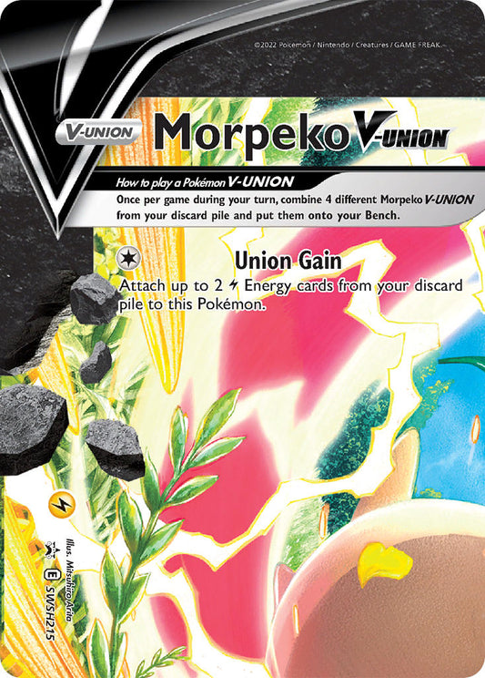 (215) Pokemon TCG SWSH Black Star Promos Single: Morpeko V-UNION  Promo