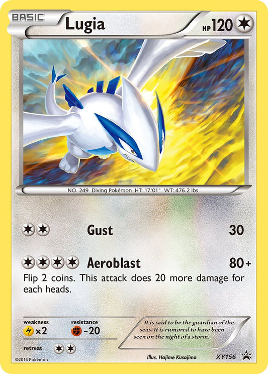 (156) Pokemon TCG XY Black Star Promos Single: Lugia   Promo