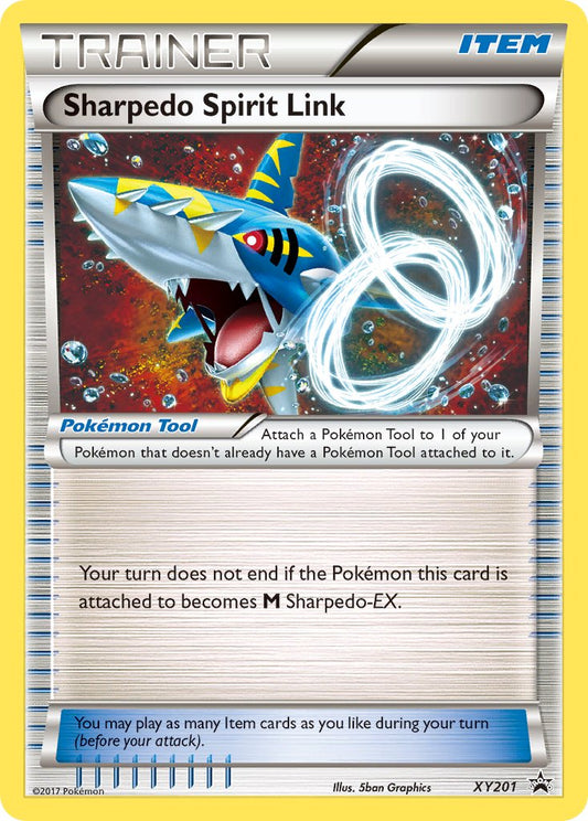 (201) Pokemon TCG XY Black Star Promos Single: Sharpedo Spirit Link  Promo