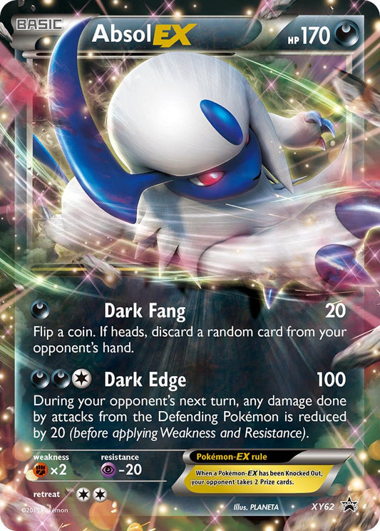 (062) Pokemon TCG XY Black Star Promos Single: Absol EX   Promo