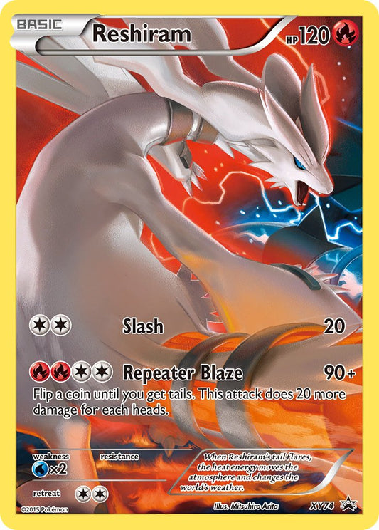 (074) Pokemon TCG XY Black Star Promos Single: Reshiram   Promo