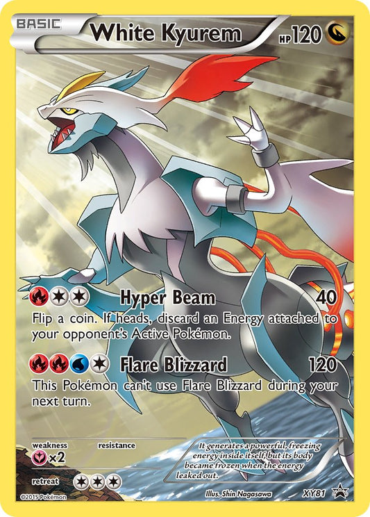 (081) Pokemon TCG XY Black Star Promos Single: White Kyurem   Promo