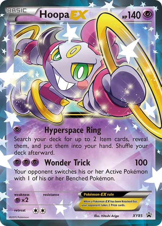 (085) Pokemon TCG XY Black Star Promos Single: Hoopa EX   Promo