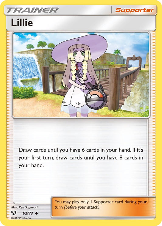 (062/73) Pokemon TCG Shining Legends Single: Lillie Reverse Holo Uncommon