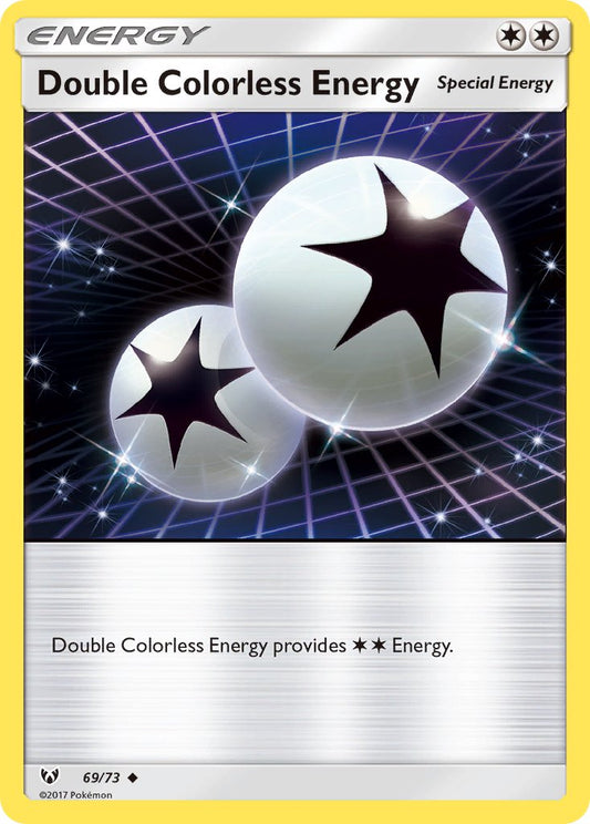 (069/73) Pokemon TCG Shining Legends Single: Double Colorless Energy  Uncommon