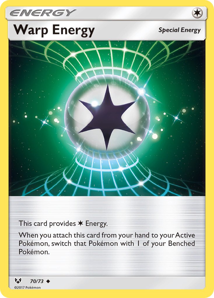 (070/73) Pokemon TCG Shining Legends Single: Warp Energy  Uncommon