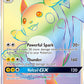 (075/73) Pokemon TCG Shining Legends Single: Raichu GX   Rainbow Rare