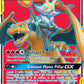 (212/236) Pokemon TCG Cosmic Eclipse Single: Charizard & Braixen GX   Ultra Rare