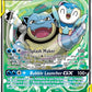 (215/236) Pokemon TCG Cosmic Eclipse Single: Blastoise & Piplup GX   Ultra Rare