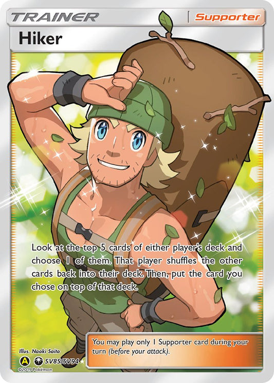 (SV085/SV094) Pokemon TCG Hidden Fates Single: Hiker  Ultra Rare