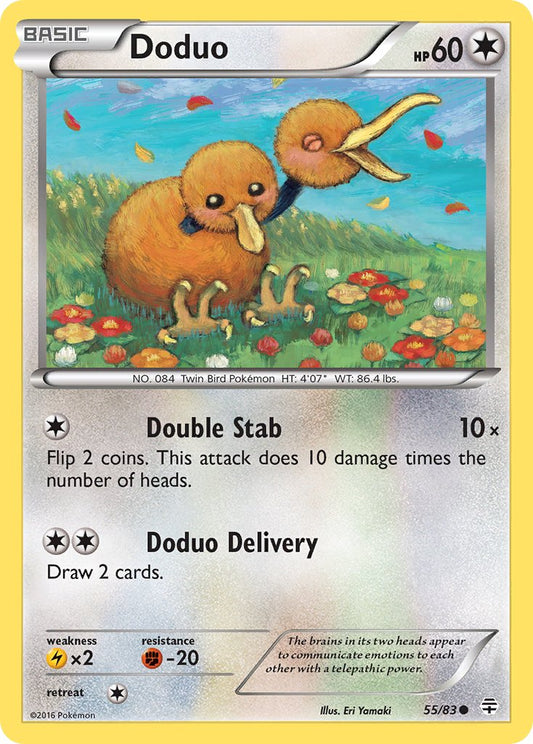 (055/83) Pokemon TCG Generations Single: Doduo   Common