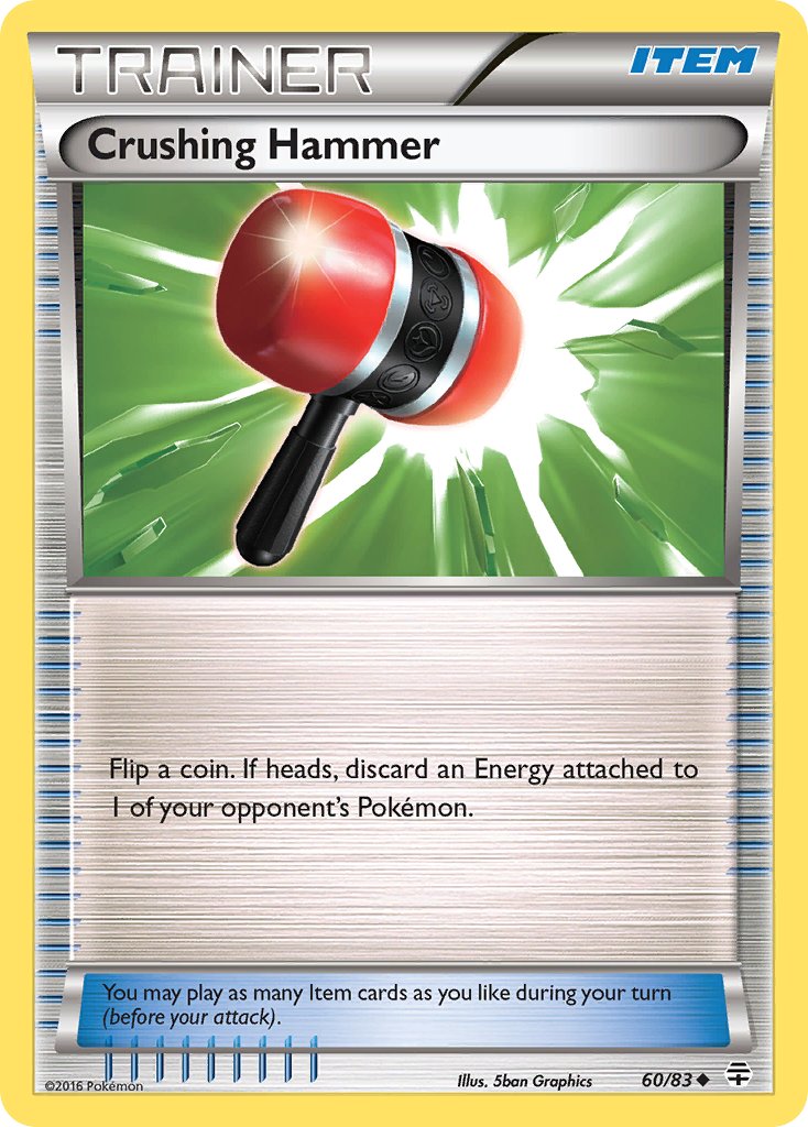 (060/83) Pokemon TCG Generations Single: Crushing Hammer  Uncommon