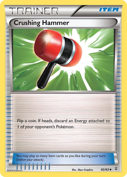 (060/83) Pokemon TCG Generations Single: Crushing Hammer Reverse Holo Uncommon