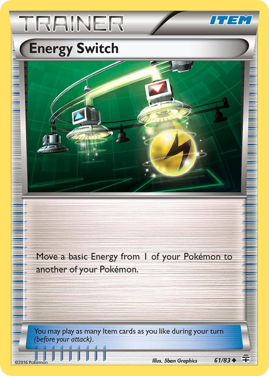 (061/83) Pokemon TCG Generations Single: Energy Switch  Uncommon