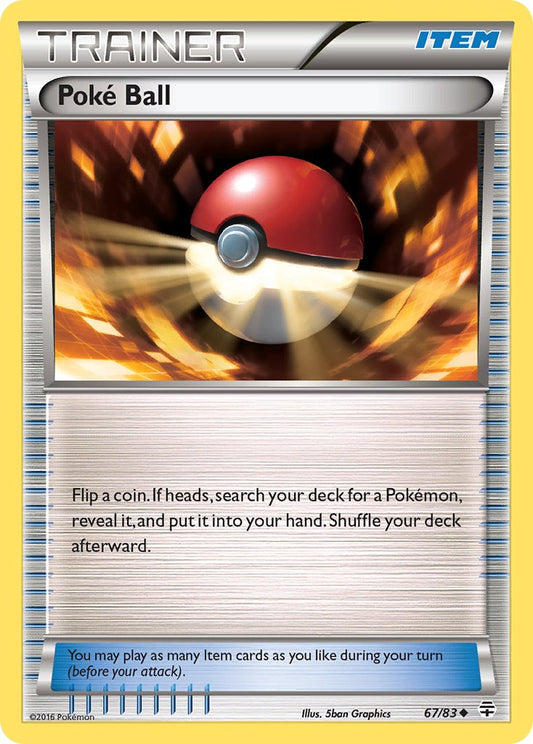 (067/83) Pokemon TCG Generations Single: Poké Ball  Uncommon