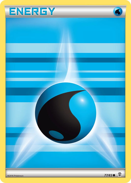 (077/83) Pokemon TCG Generations Single: Water Energy  Common