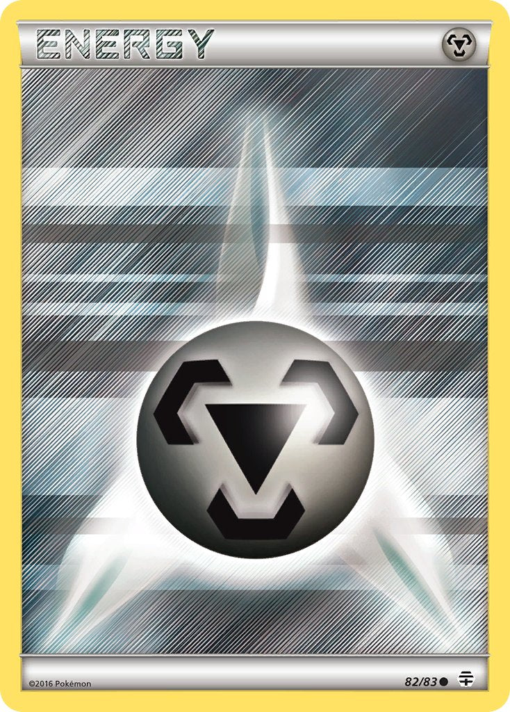 (082/83) Pokemon TCG Generations Single: Metal Energy  Common