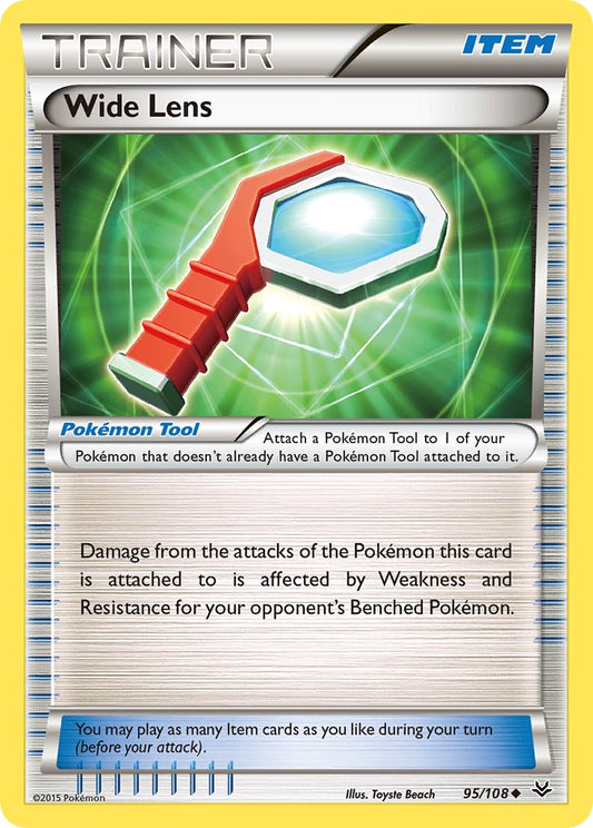 (095/108) Pokemon TCG Roaring Skies Single: Wide Lens Reverse Holo Uncommon