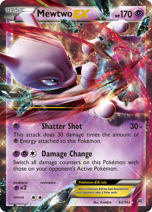 (062/162) Pokemon TCG BREAKthrough Single: Mewtwo EX   Ultra Rare
