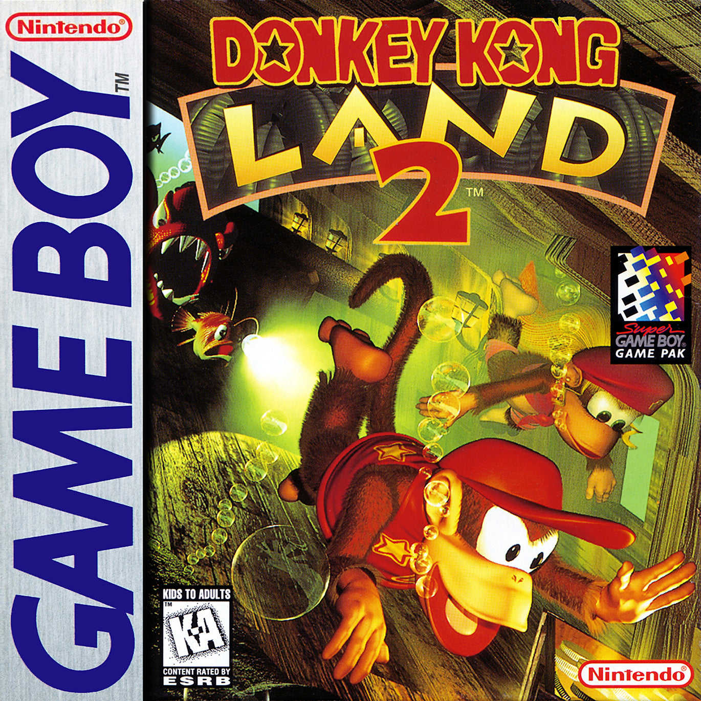 GameBoy: Donkey Kong Land 2