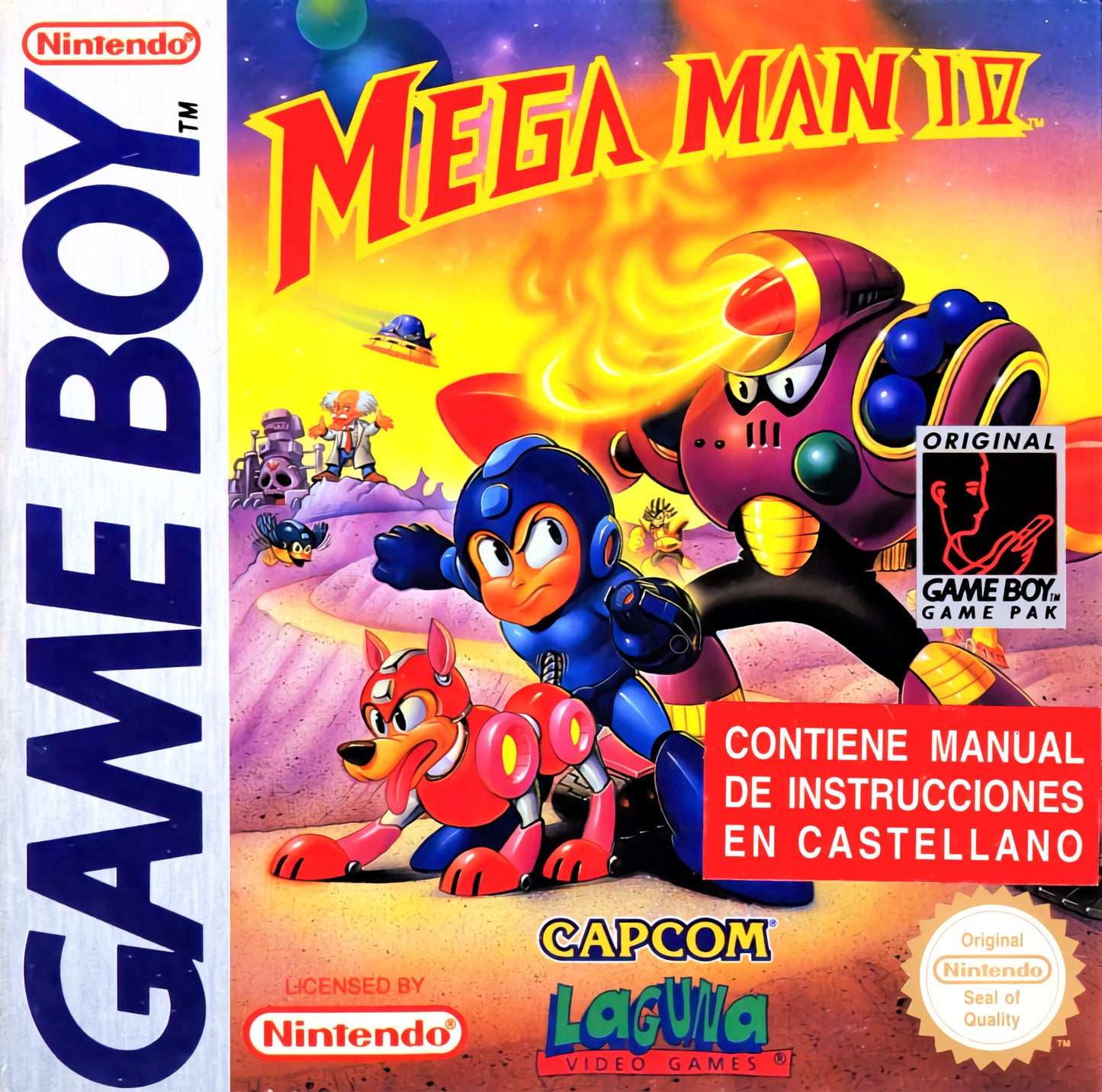 GameBoy: Mega Man IV