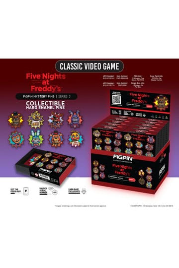 Five Nights at Freddy's: Classic Video Game Blind Box Enamel Pin