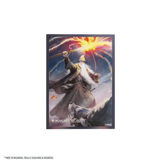 Gamegenic: Magic the Gathering (MTG): The Hobbit: Premium Art Sleeves: Gandalf, Shadow's Foe