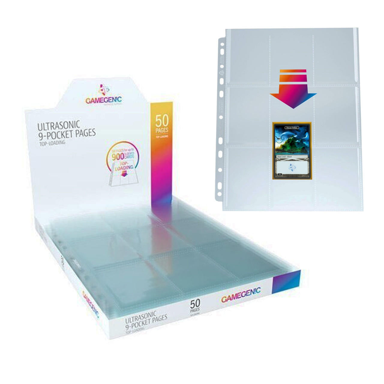 Gamegenic Ultrasonic 9-Pocket Pages