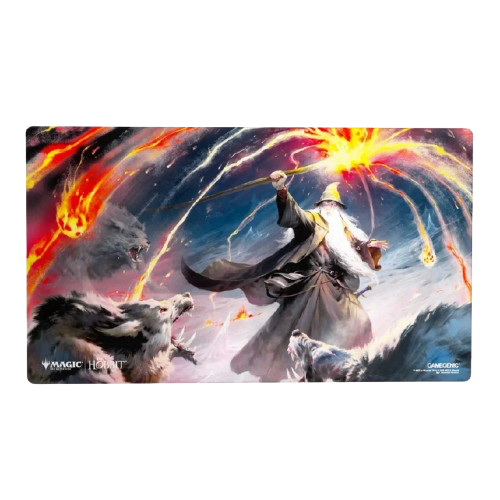 Gamegenic: Magic the Gathering (MTG): The Hobbit: Shiny Playmat: Gandalf, Shadow's Foe