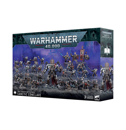 Warhammer 40,000 (40k): Grey Knights Battleforce: Sanctic Conclave