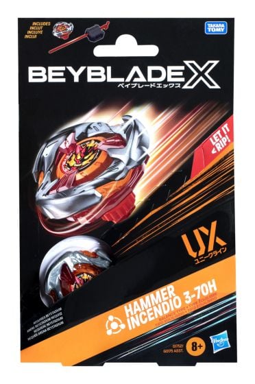 Beyblade X: Staff Freshkills [UX Hammer Incendio 3-70H]