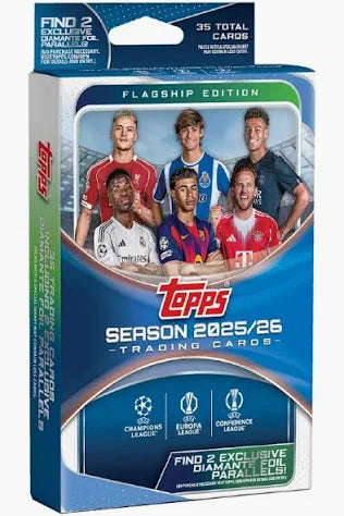 Topps Chrome: 2025/26 UEFA Club Competitions (UCC): Hanger Pack