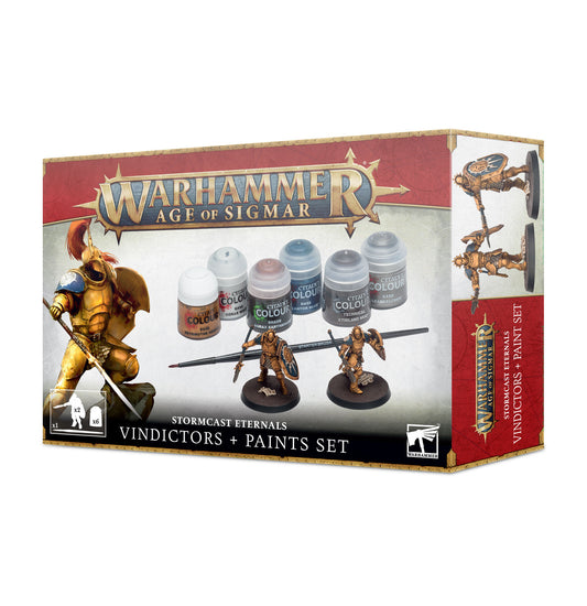 Warhammer Age of Sigmar - Stormcast Eternals + Paint Set