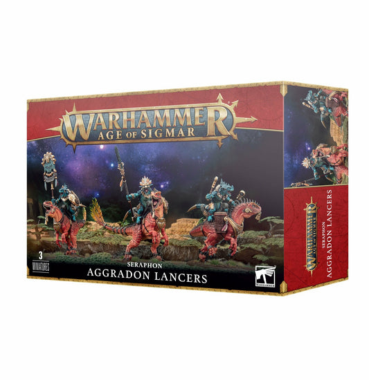 Warhammer: Age of Sigmar: Seraphon: Aggradon Lancers