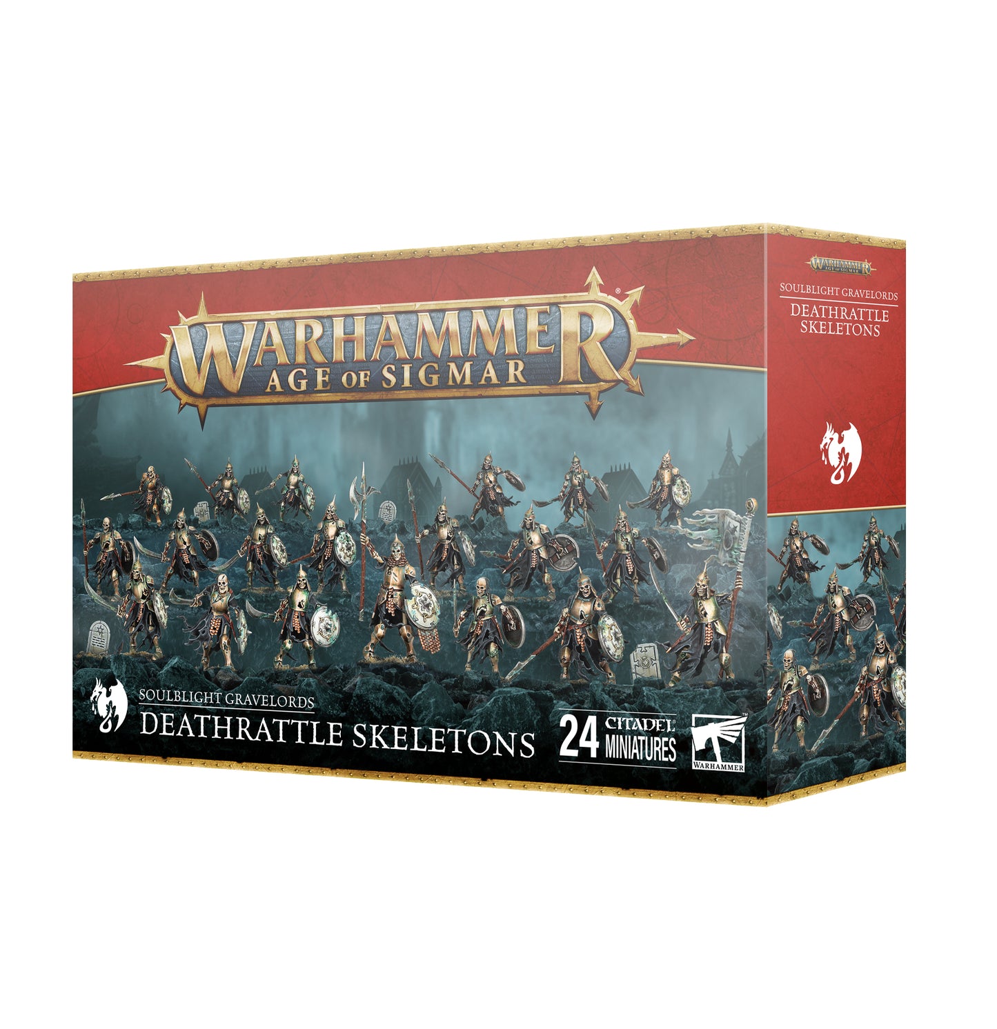 Warhammer Age of Sigmar - Soulblight Gravelords: Deathrattle Skeletons (2025 Refresh)