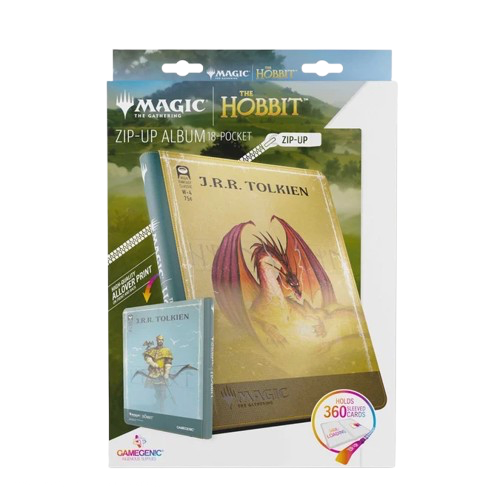 Gamegenic: Magic the Gathering (MTG): The Hobbit: Zip-Up Album 18-Pocket: Gleaming Splendor / The King of Dale