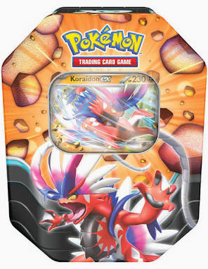 Pokemon TCG: Slashing Legends Ex Tin - Koraidon Ex