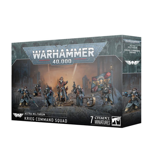 Warhammer 40,000 (40K): Astra Militarum: Krieg Command Squad