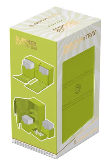Ultimate Guard: Twin Flip'n'Tray 200+ Xenoskin "Summer Edition 2025" - Lime