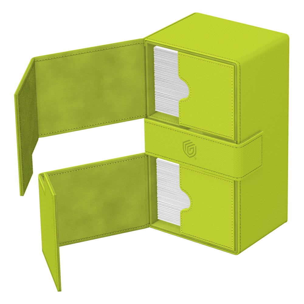 Ultimate Guard: Twin Flip'n'Tray 200+ Xenoskin "Summer Edition 2025" - Lime