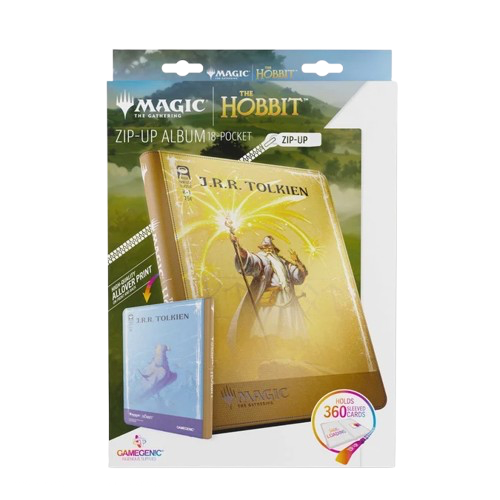Gamegenic: Magic the Gathering (MTG): The Hobbit: Zip-Up Album 18-Pocket: Gandalf, Goblin's Bane / The Lord of the Eagles