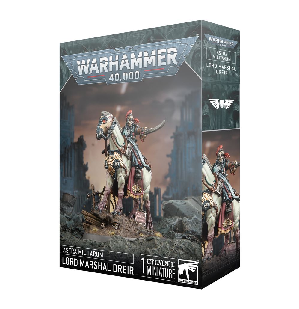 Warhammer 40,000 (40K): Astra Militarum: Krieg Lord-Marshal Dreir