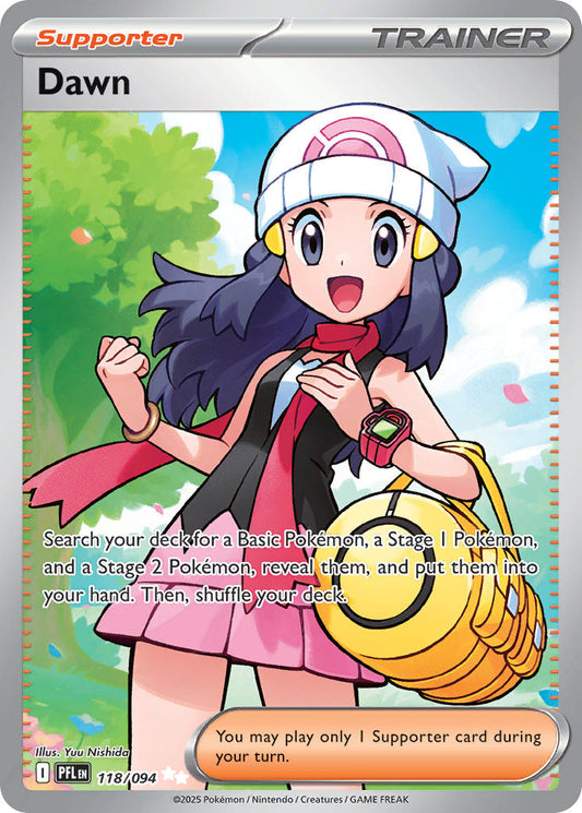 (118/094) Pokemon TCG Phantasmal Flames Single: Dawn  Ultra Rare